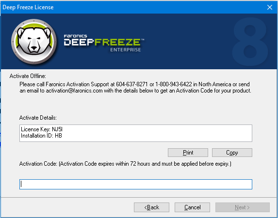 deep freeze professional with serial key download
